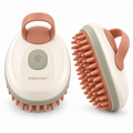 Velqorunex™ Terracotta Loop Palm Grooming Brush main